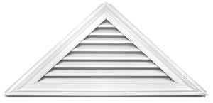 Mid America Cathedral Open Louver Paire de Volets Standard en